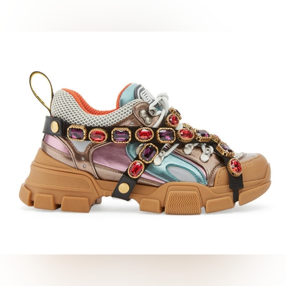 Gucci Sega pink sneakers - Picture 2 of 4